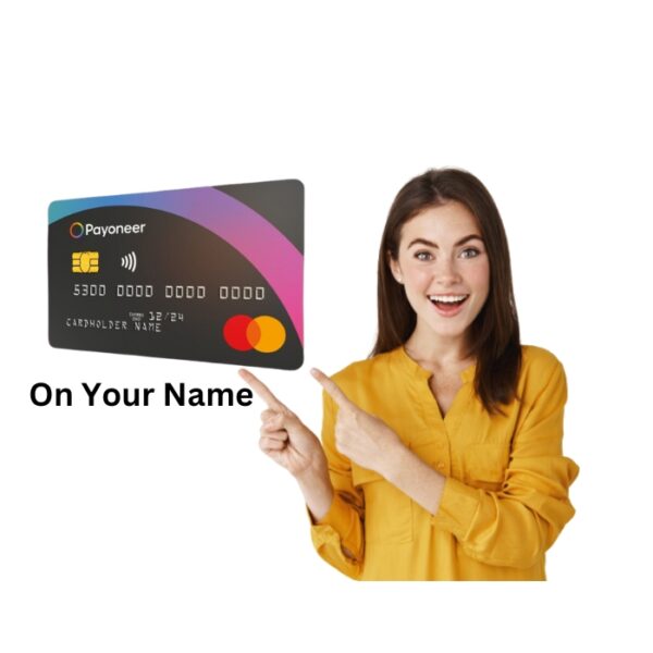 Payoneer card with verified account bd on your name