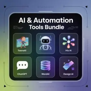 AI & Automation Tools Bundle (For Businesses & Creators)